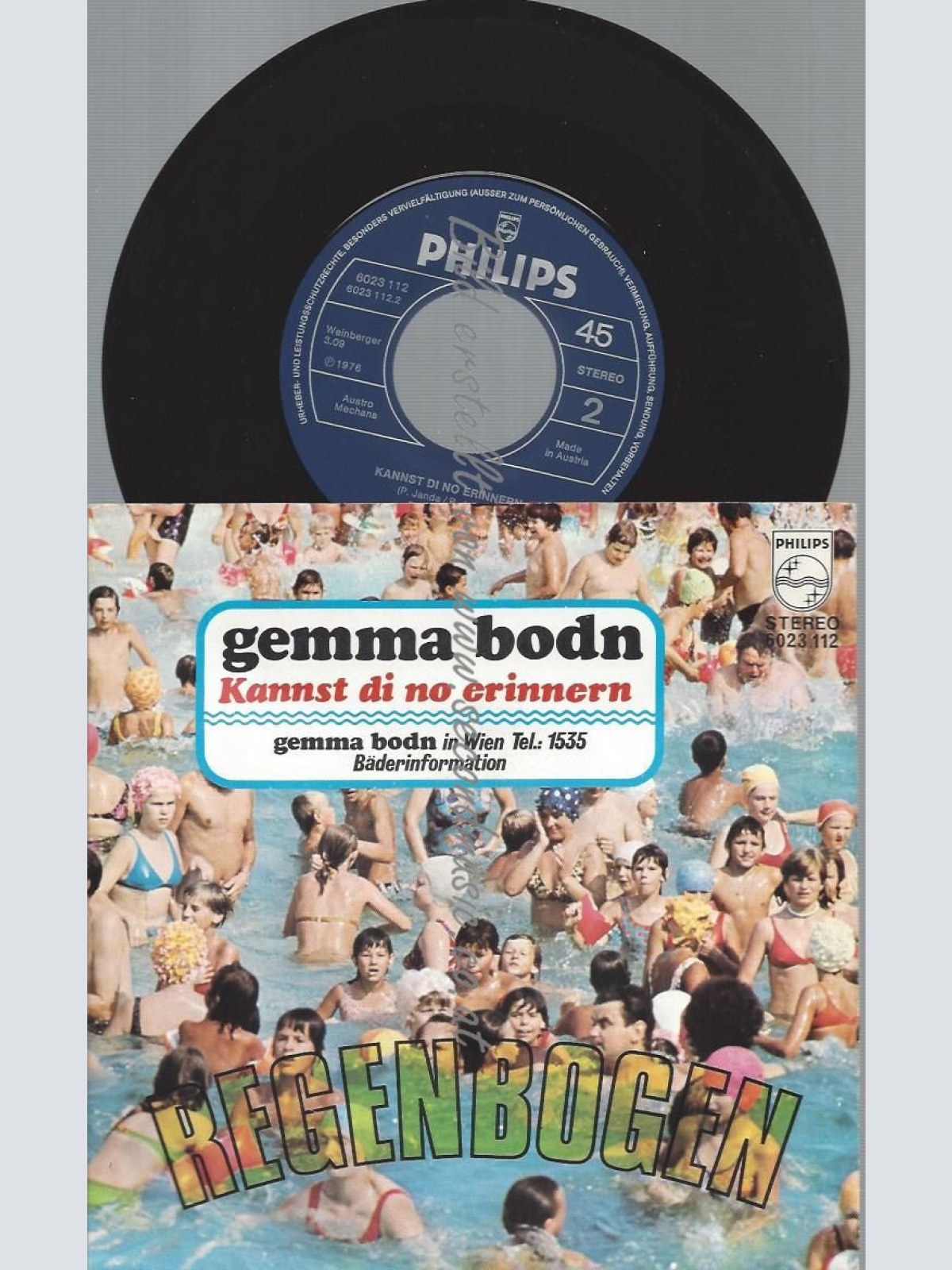 7"  Regenbogen  Gemma Bodn