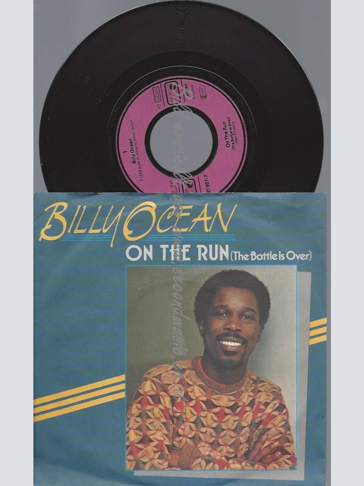 7"   Billy Ocean – On The Run