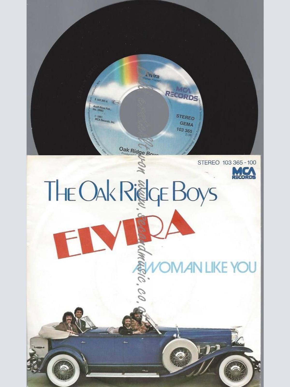 7"   The Oak Ridge Boys – Elvira