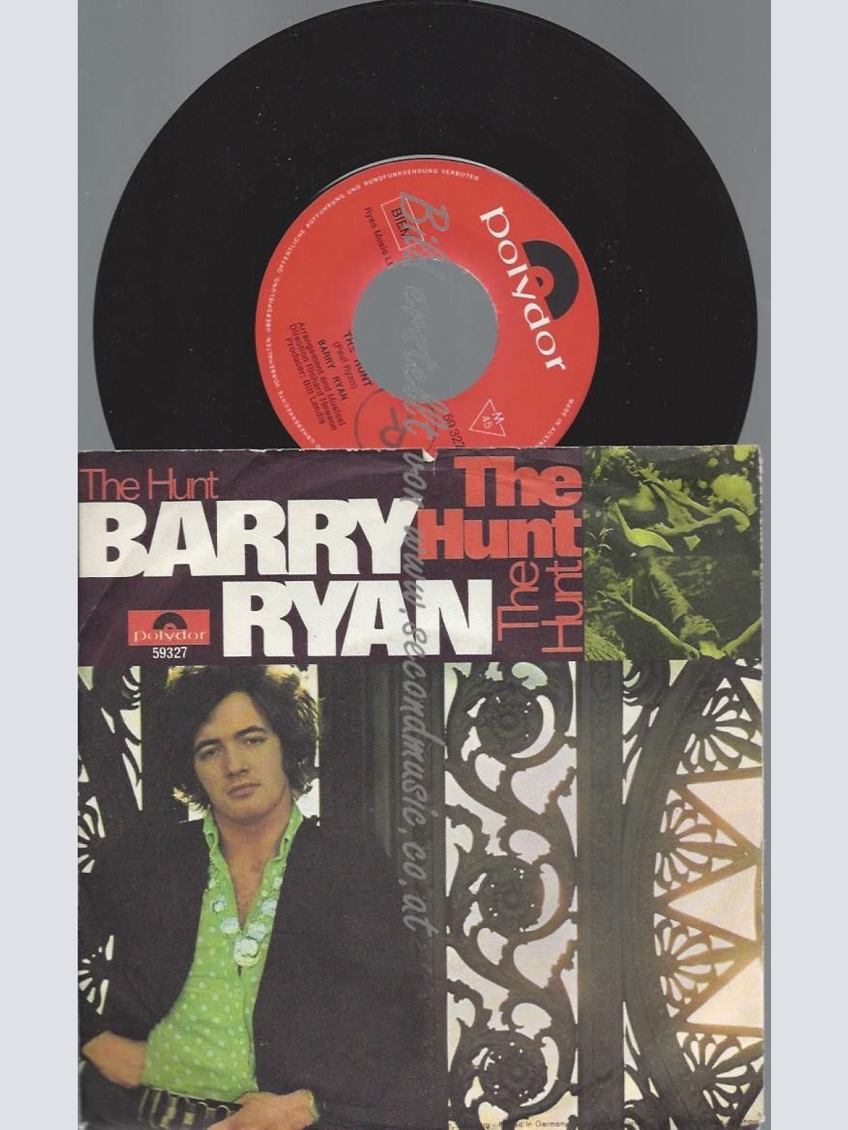 7"   Barry Ryan – The Hunt