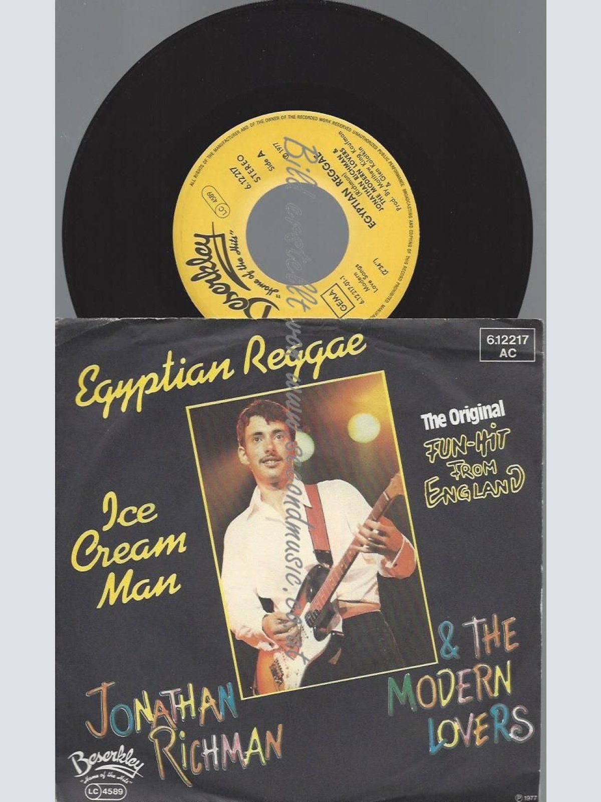 7"  Jonathan Richman  Egyptian Reggae