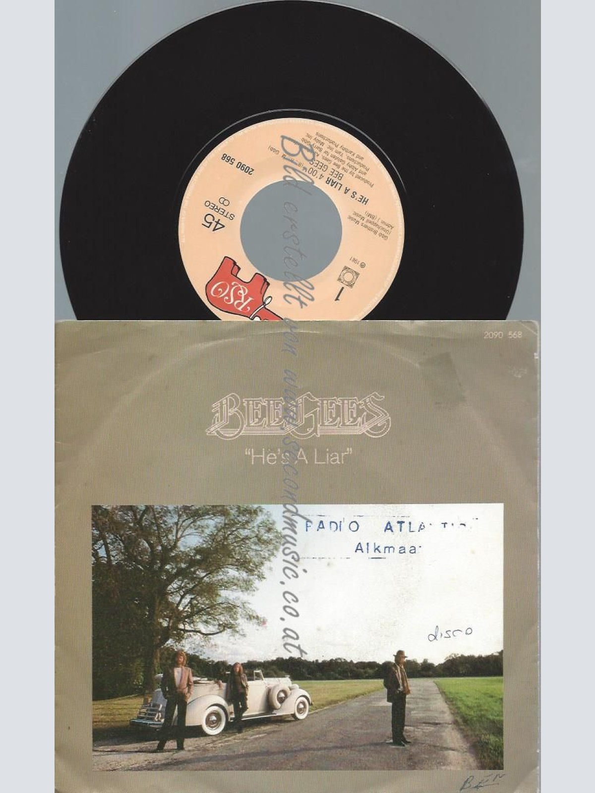 7"     Bee Gees – He's A Liar