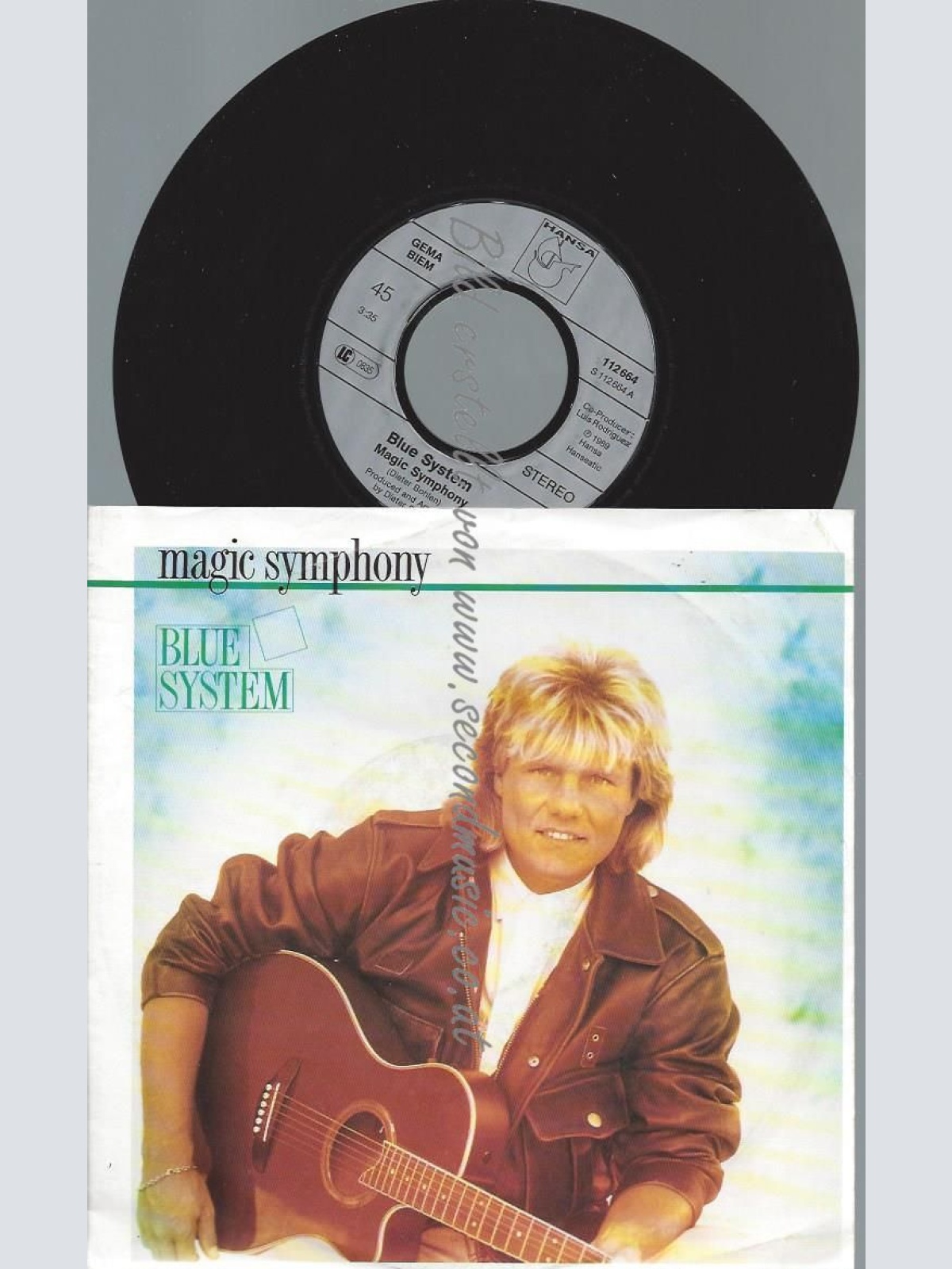 7"  Blue System  Magic Symphony