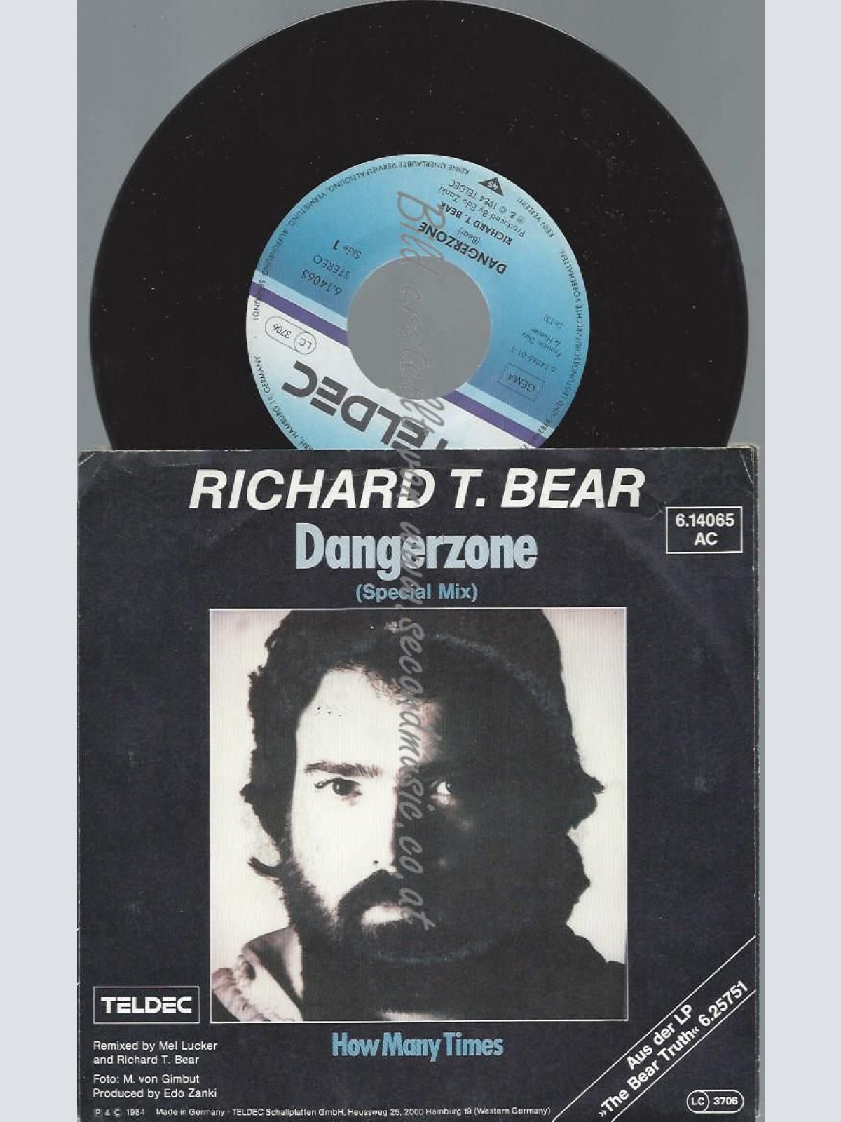 7"    Richard T. Bear  Dangerzone