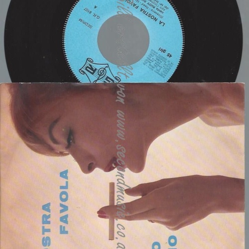 7"  Rudy Rickson – La Nostra Favola