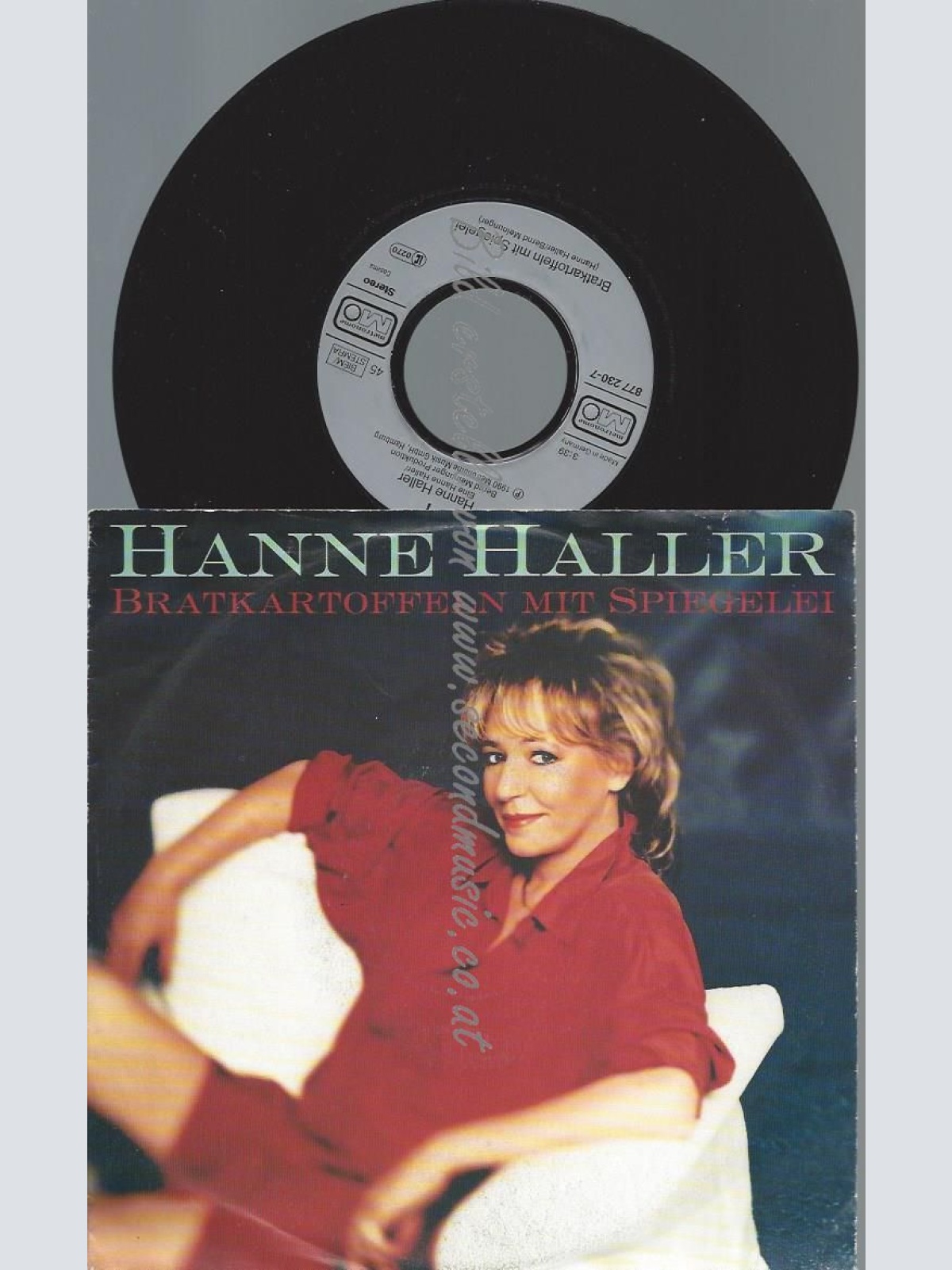 7"   Hanne Haller – Bratkartoffeln Mit Spiegelei