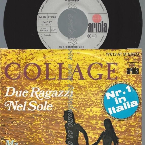 7"  Collage   Due Ragazzi Nel Sole  ///