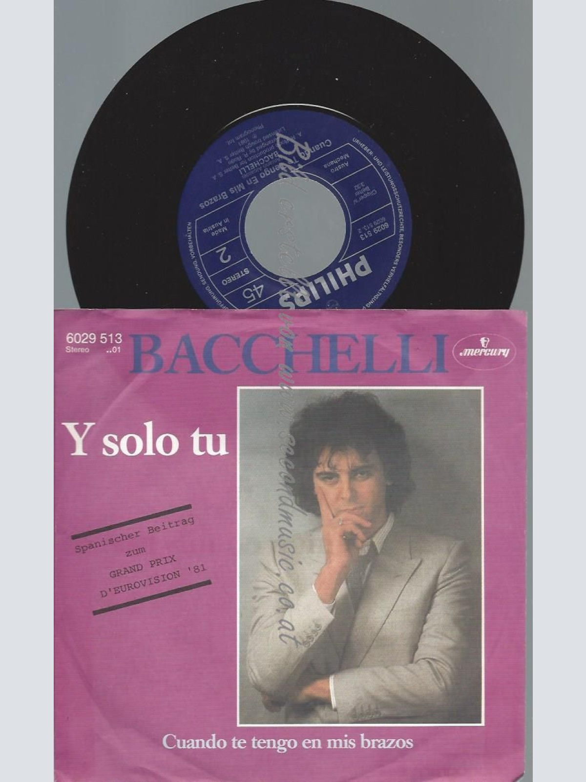 7"   Bacchelli – Y Solo Tu  //AT