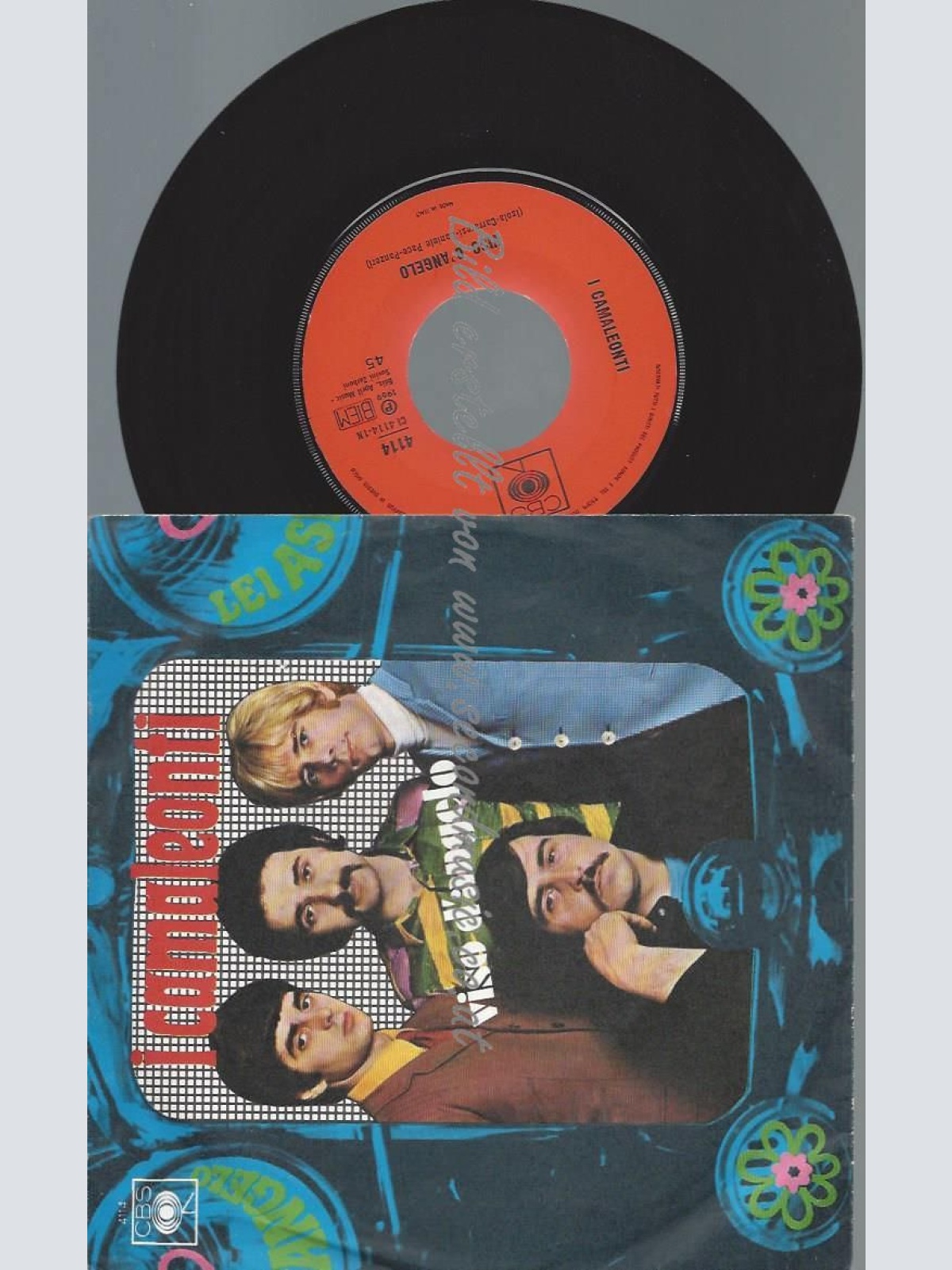 7"  I Camaleonti – Viso D'Angelo