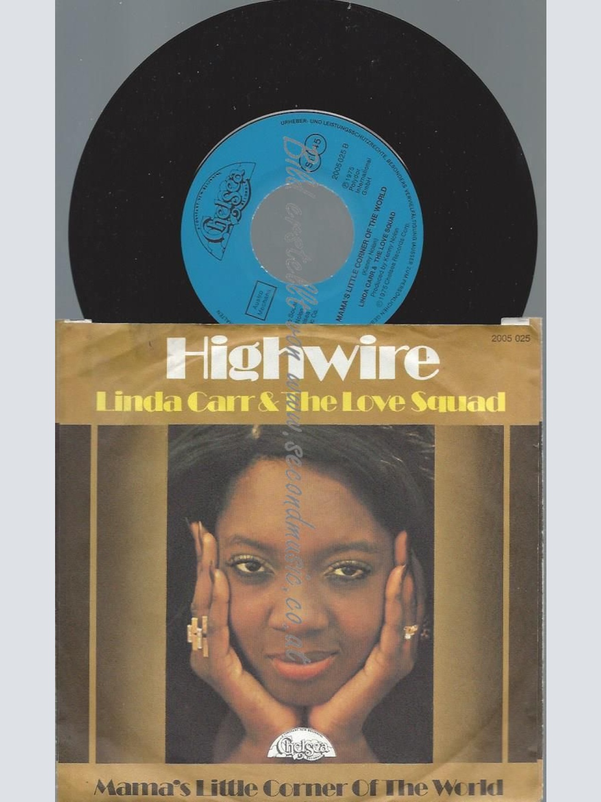 7"  Linda Carr & The Love Squad  Highwire  //AT