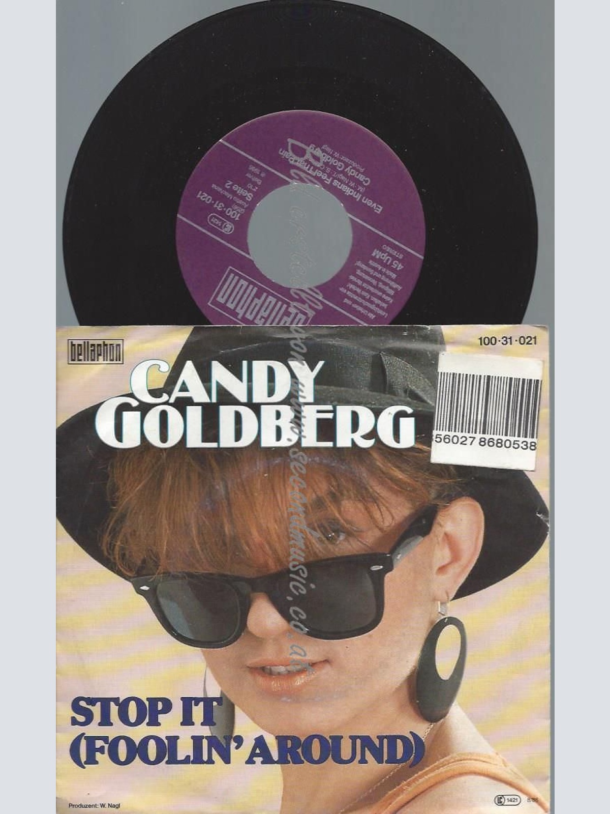 7"  CANDY GOLDBERG STOP IT