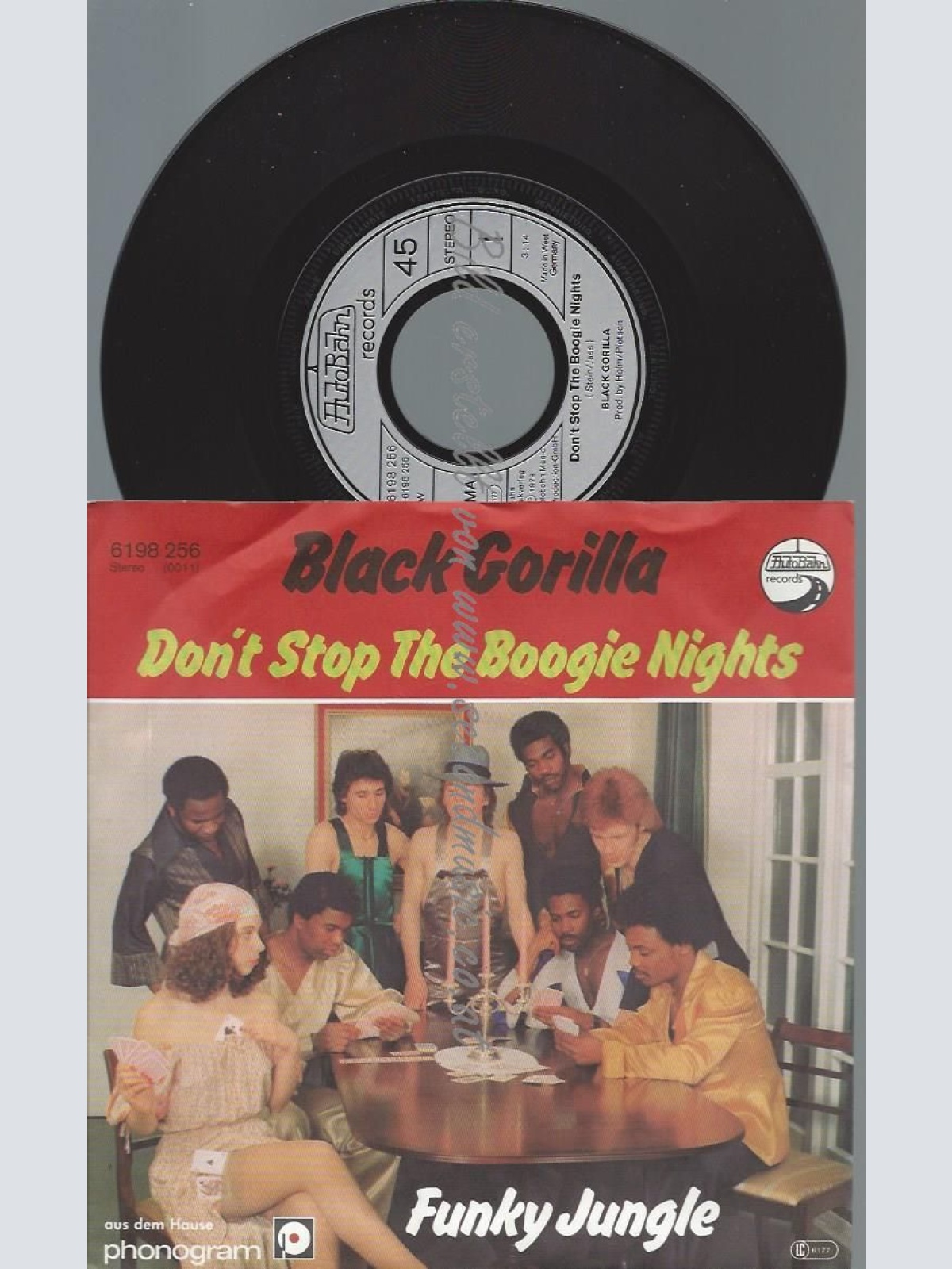 7"   Black Gorilla  Don't Stop The Boogie Nights