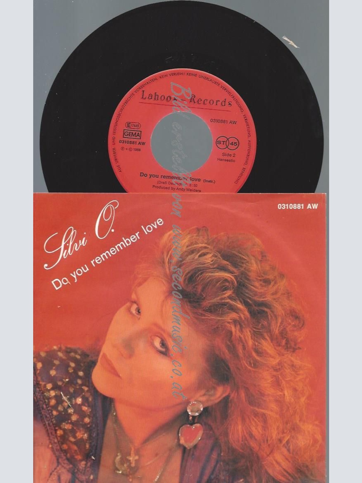 7"   Silvi O.  Do You Remember Love