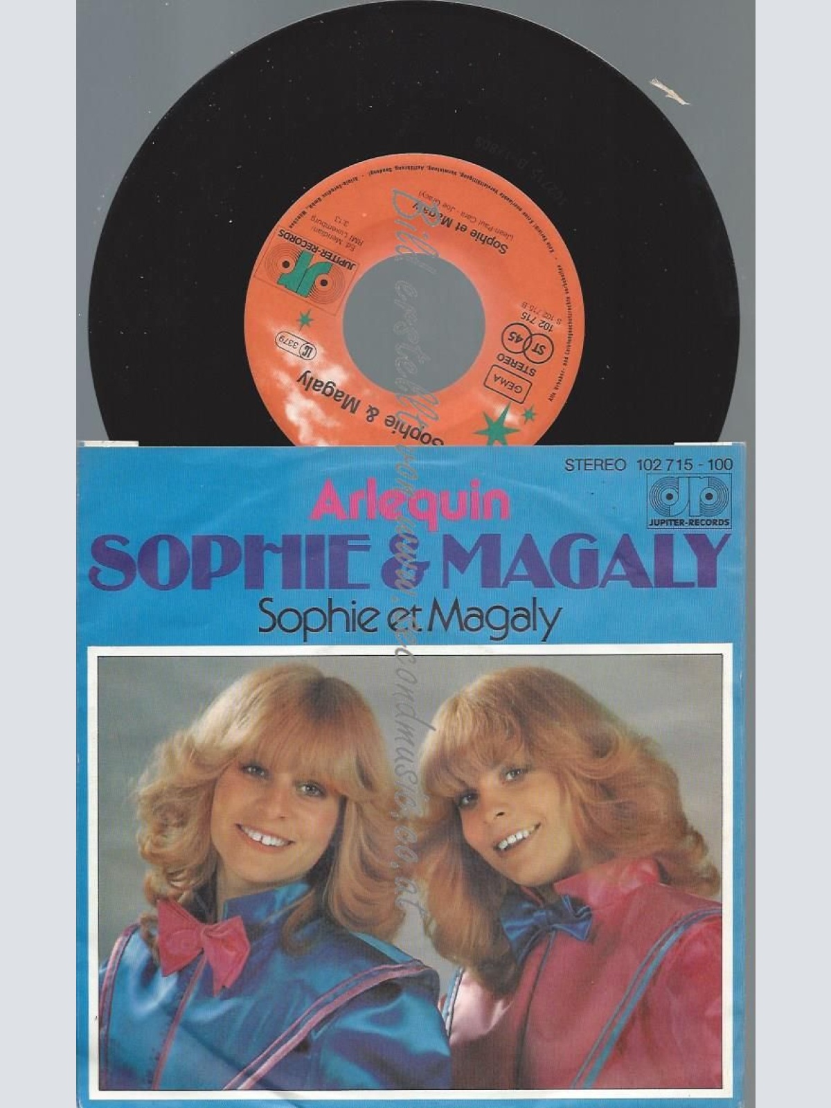 7"  Sophie & Magaly  Arlequin