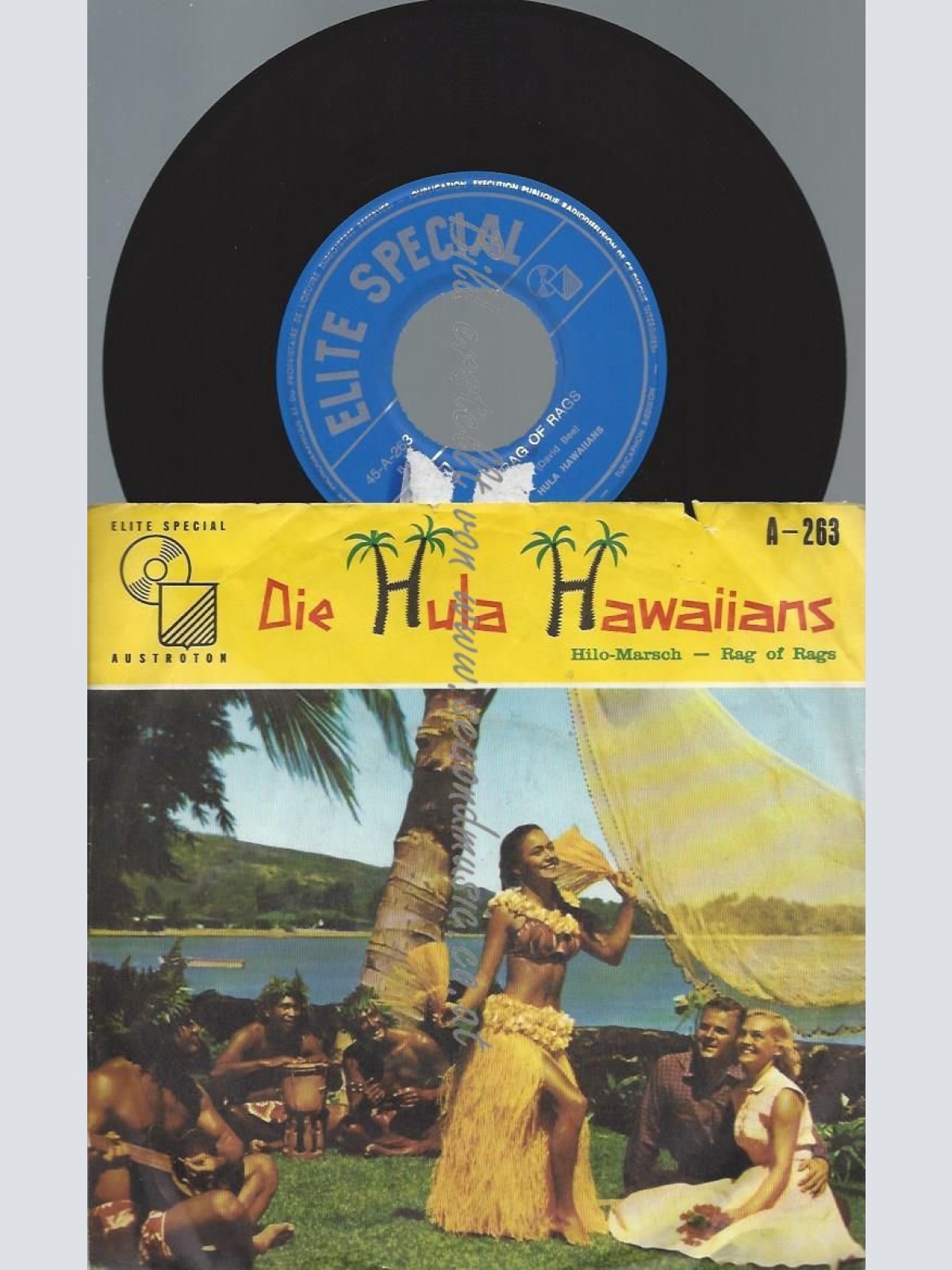 7"   Die Hula Hawaiians – Hilo-Marsch