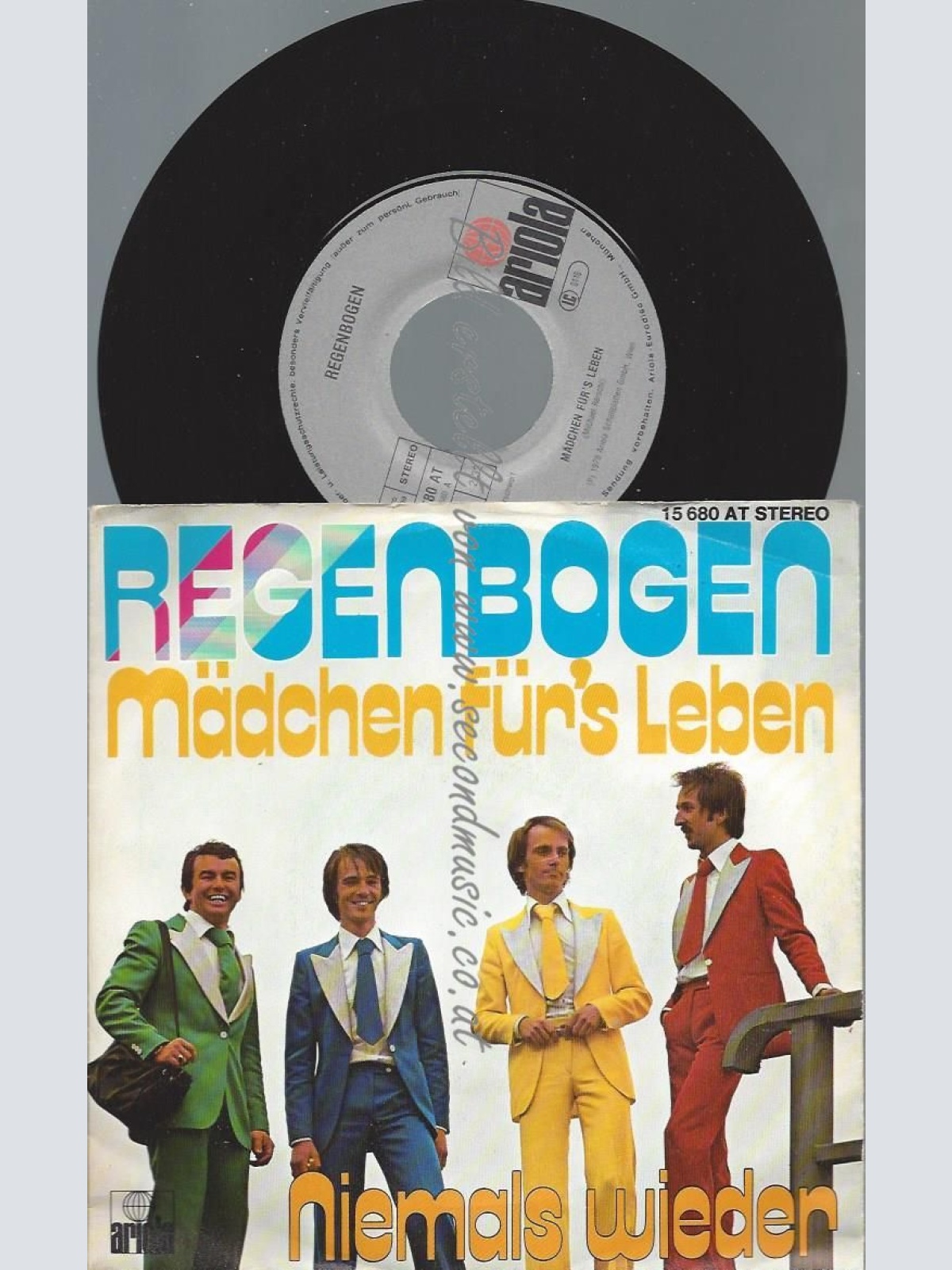 7" Regenbogen  – Mädchen Für's Leben