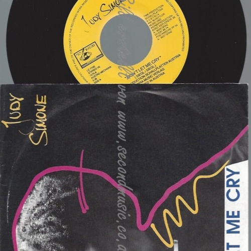7"  Judy Simone DON'T LE ME CRY