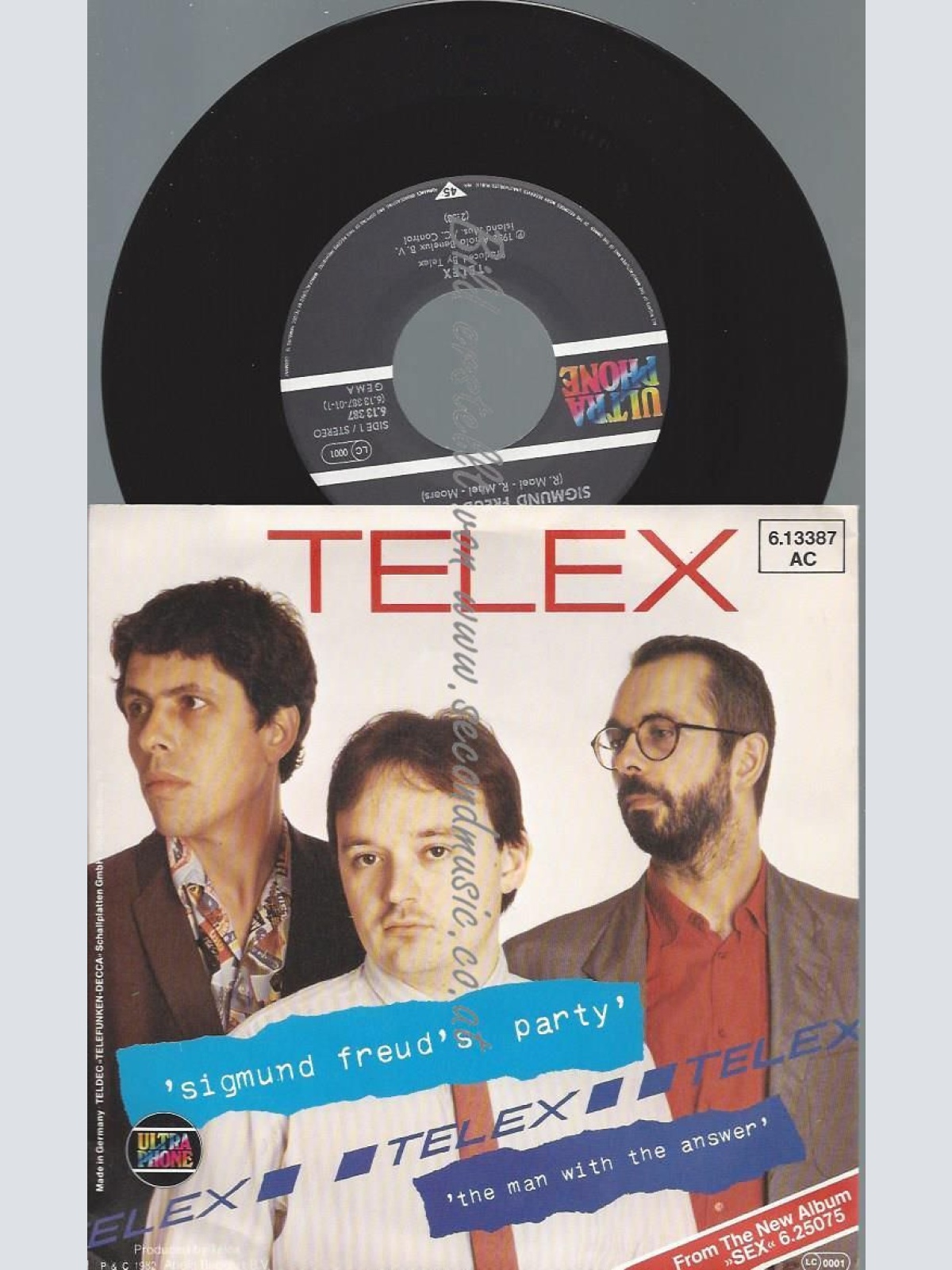 7"   Telex  Sigmund Freud's Party