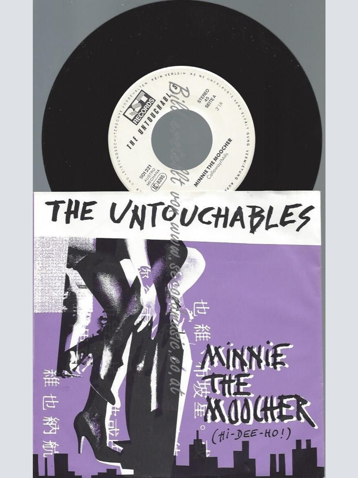 7"    THE UNTOUCHABLES MINNIE THE MOOCHER