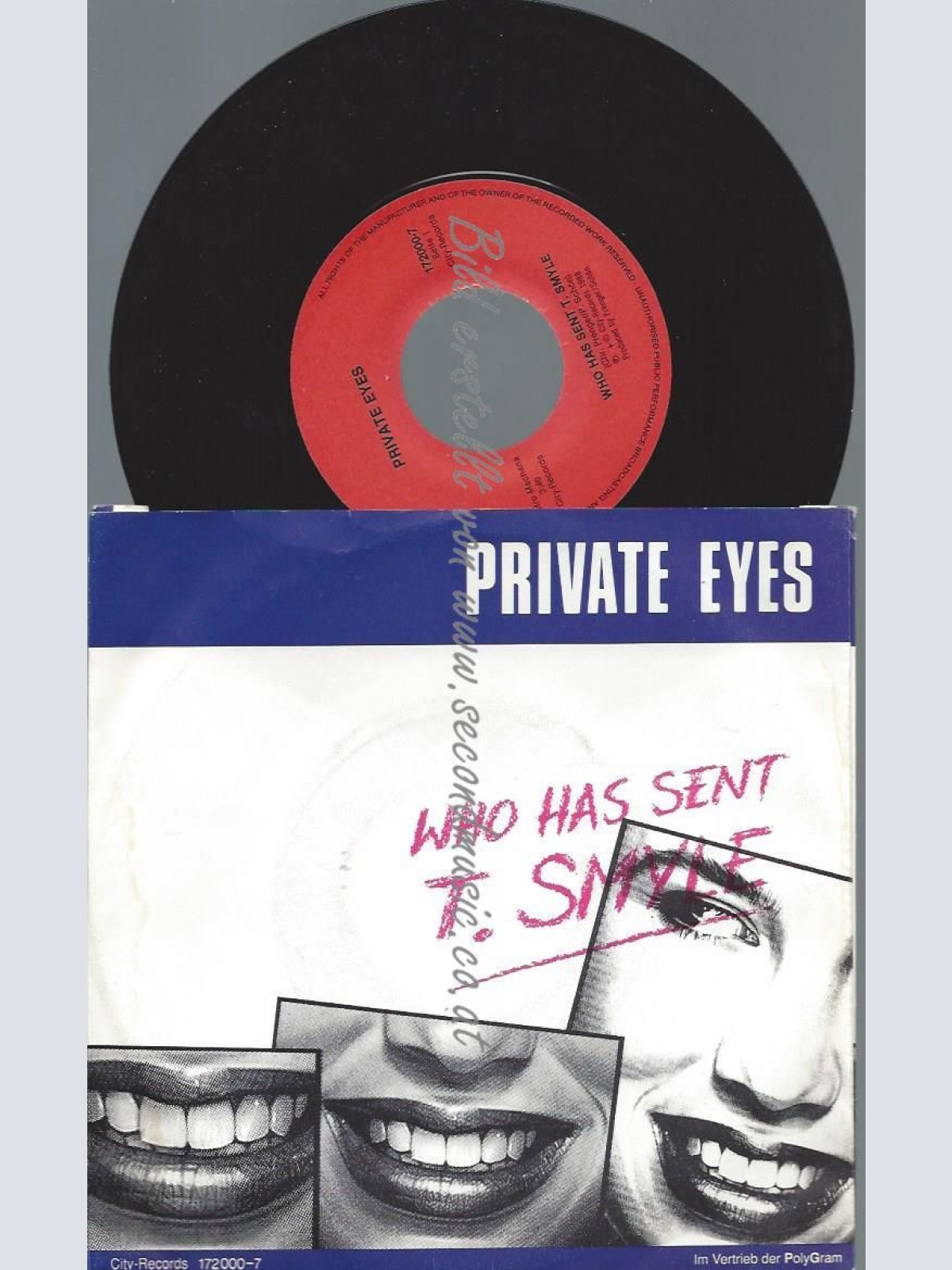 7"  Private Eyes   Who Has Sent T. Smyle