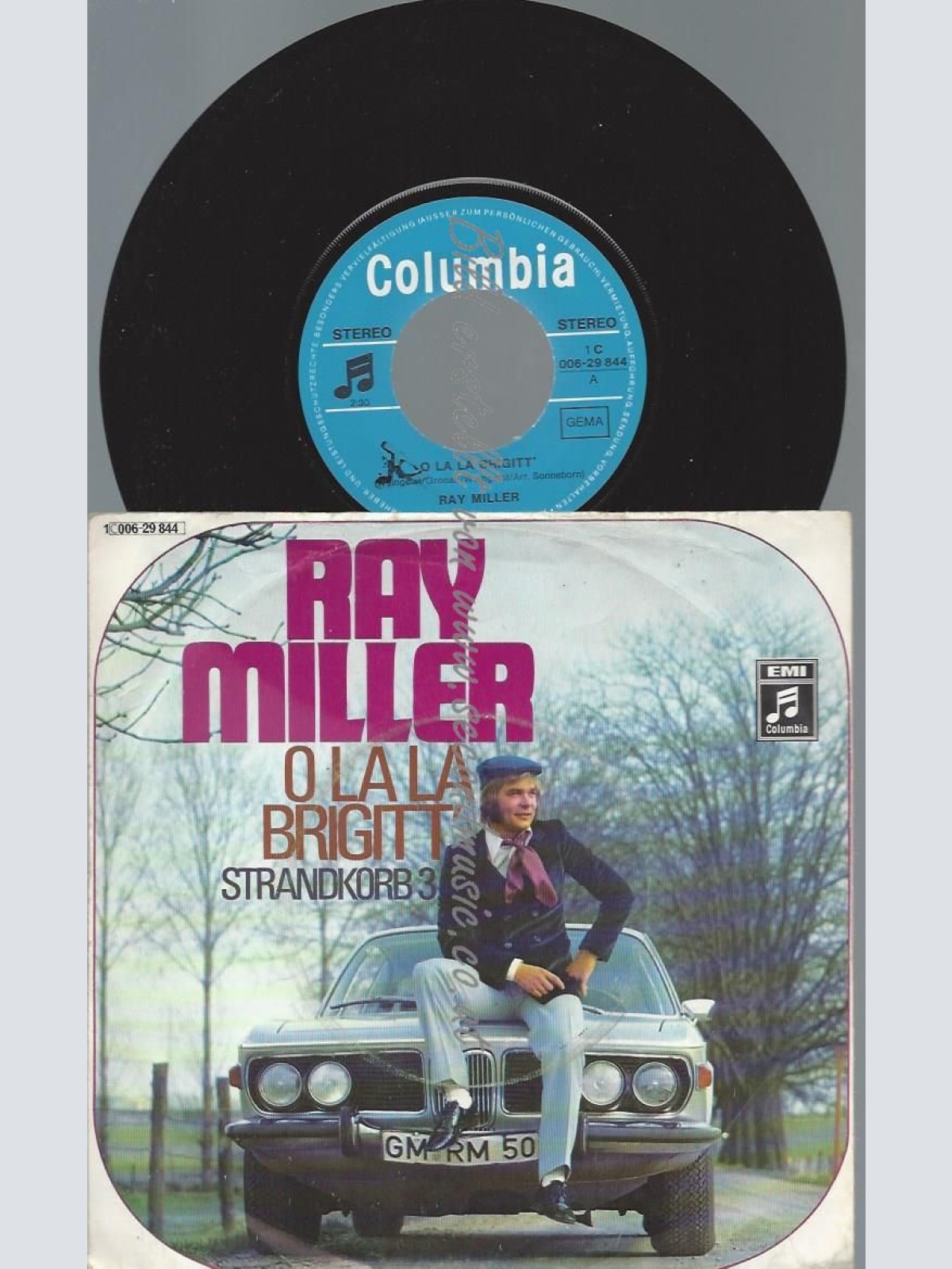 7"   Ray Miller  O La La Brigitt