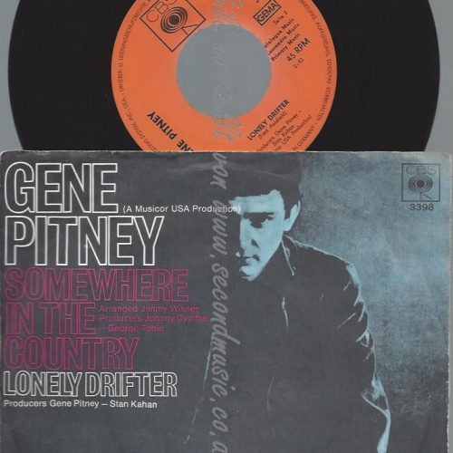 7"    Gene Pitney – Somewhere In The Country