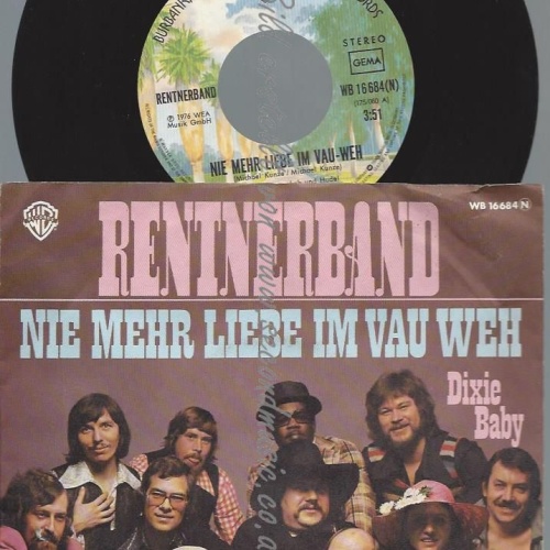 7"   Rentnerband – Nie Mehr Liebe Im Vau Weh