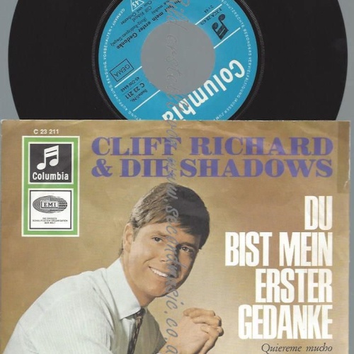 7"    Cliff Richard And The Shadows – Du Bist Mein Erster Gedanke