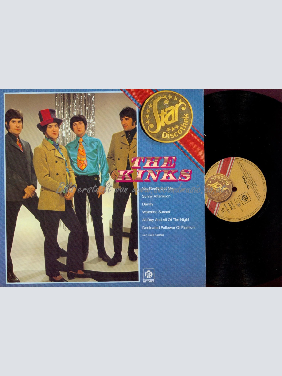 LP- The Kinks  Star-Discothek