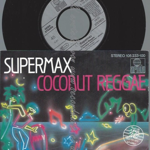 7"  Supermax  Coconut Reggae  //NM