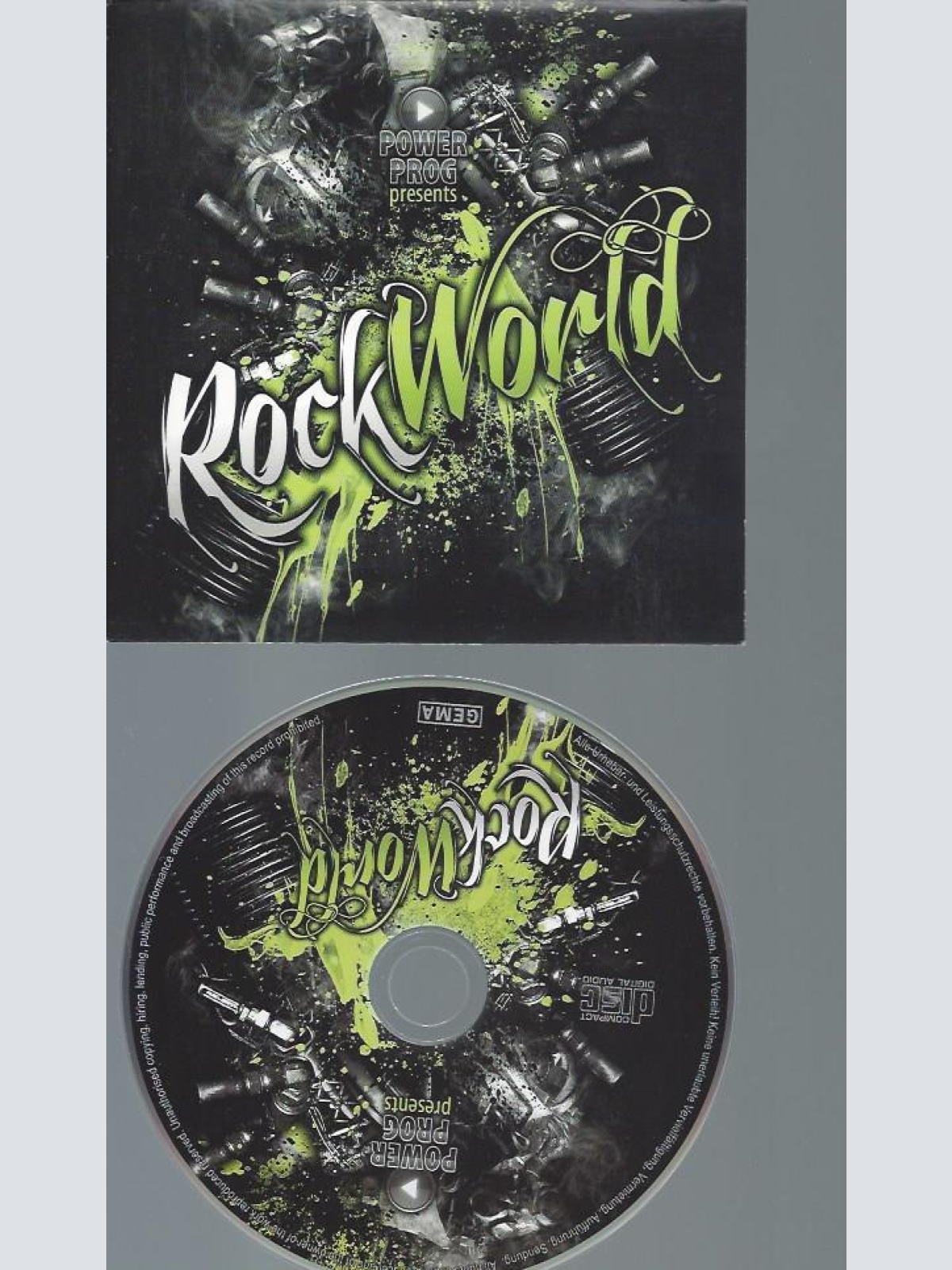 CD--POWER PROG PRESENT ROCK WORLD /CARDSLEEVE