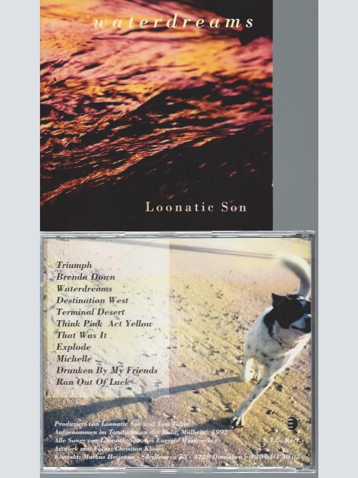 CD--WATERDREAMS LOONATIC SON