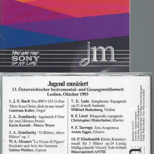 CD--JUGEND MUSIZIERT 1993