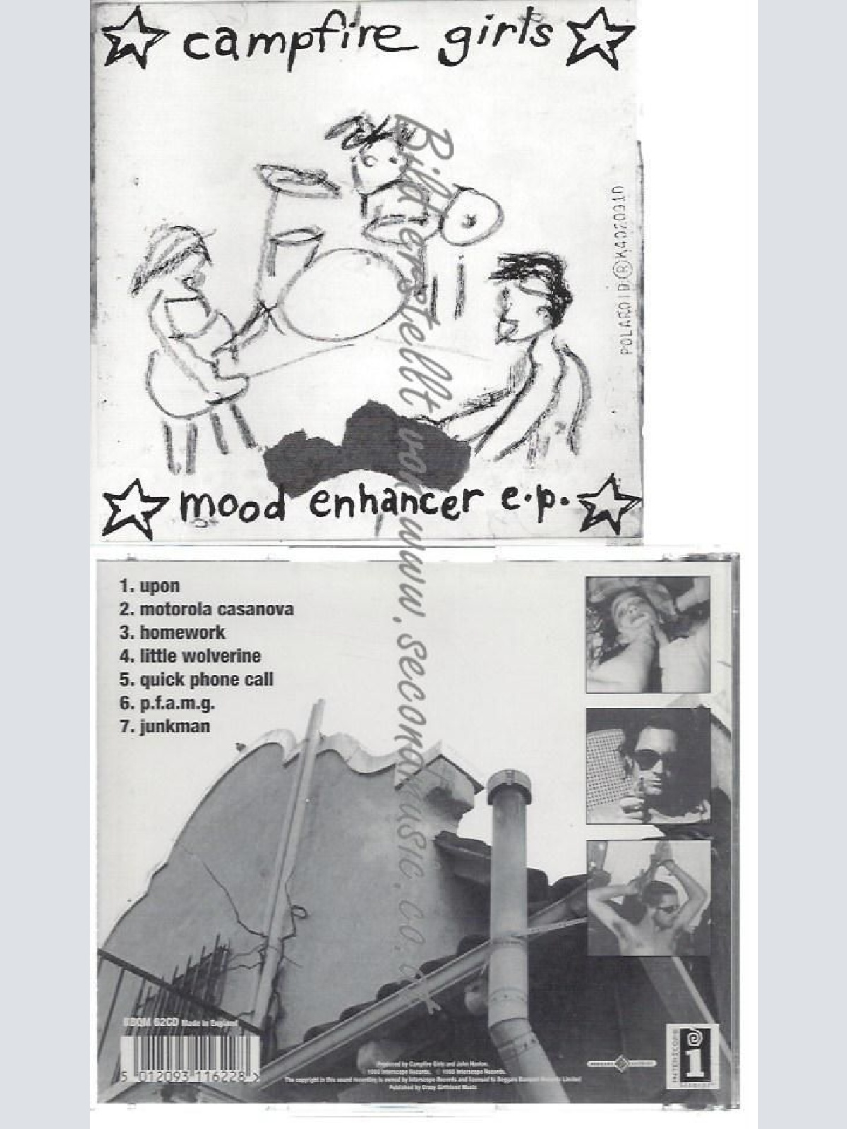 CD--CAMPFIRE GIRLS--    MOOD ENHANCER