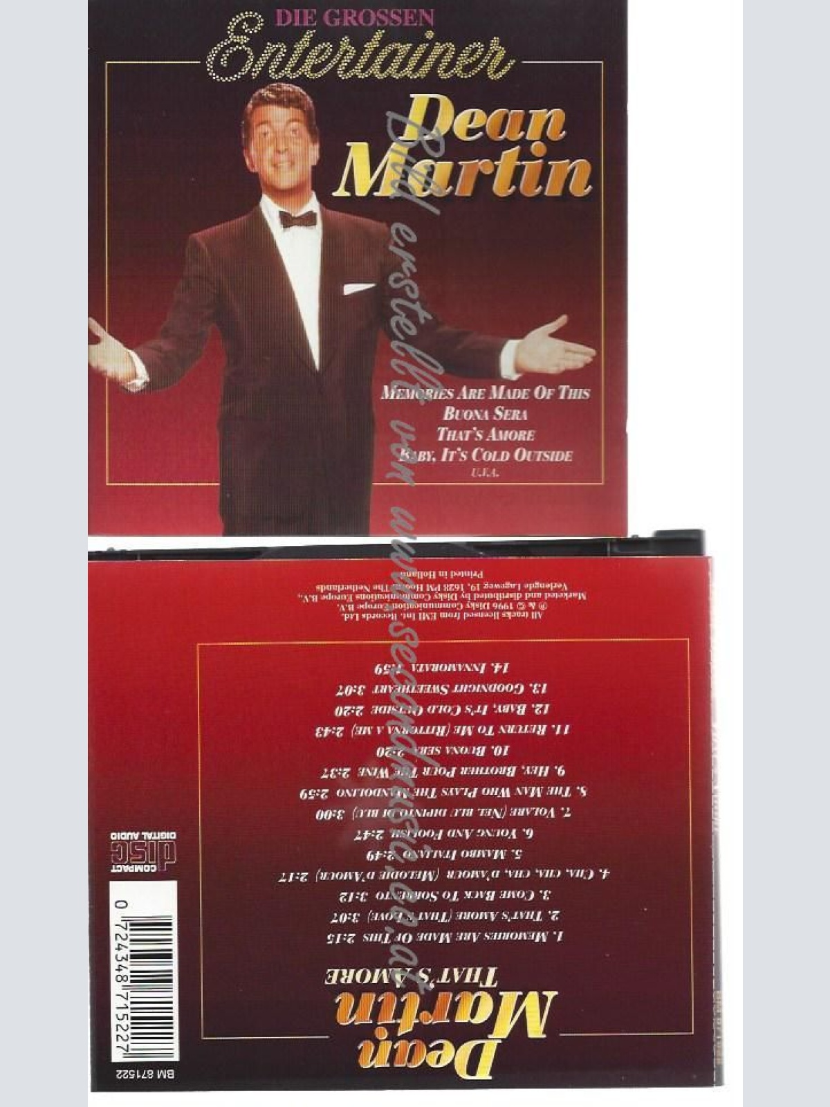 CD--DEAN MARTIN--    THAT'S AMORE