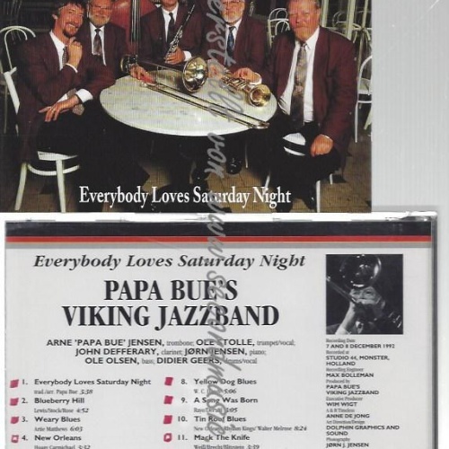 CD--PAPA BUE'S VIKING JAZZBAND-EVERYBODY LOVES SATURDAY NIGHT