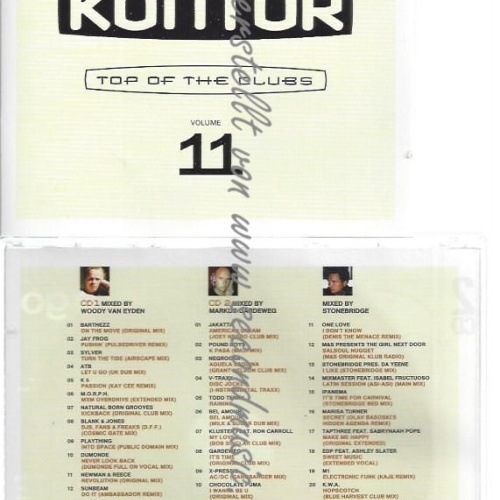 CD--VARIOUS--    KONTOR-TOP OF THE CLUBS 11  | DOPPEL-CD