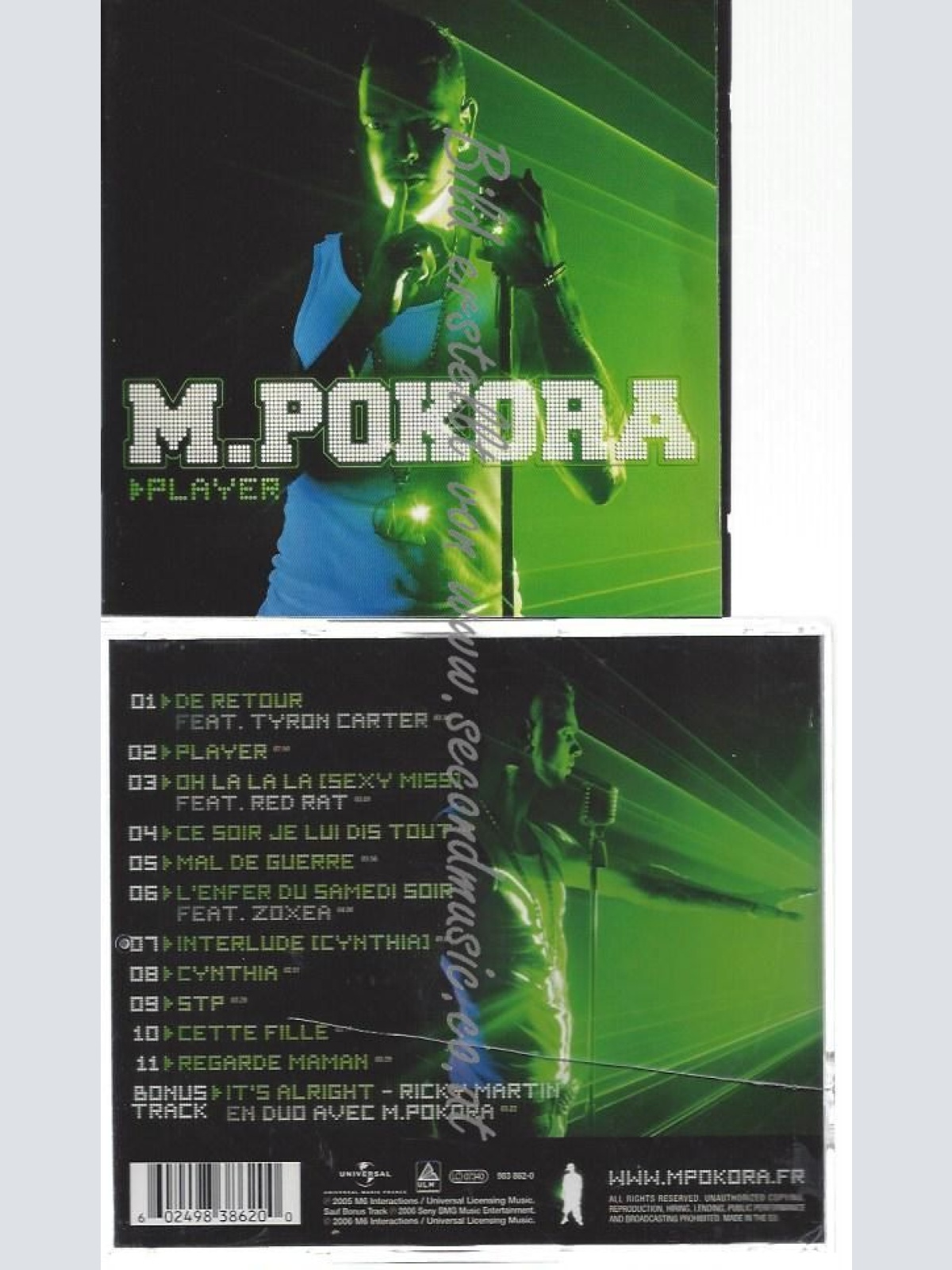 CD--M. POKORA--    PLAYER