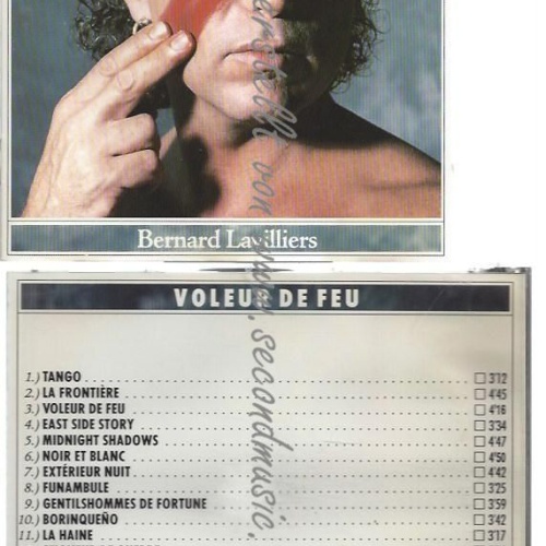 CD--BERNARD LAVILLIERS--    VOLEUR DE FEU