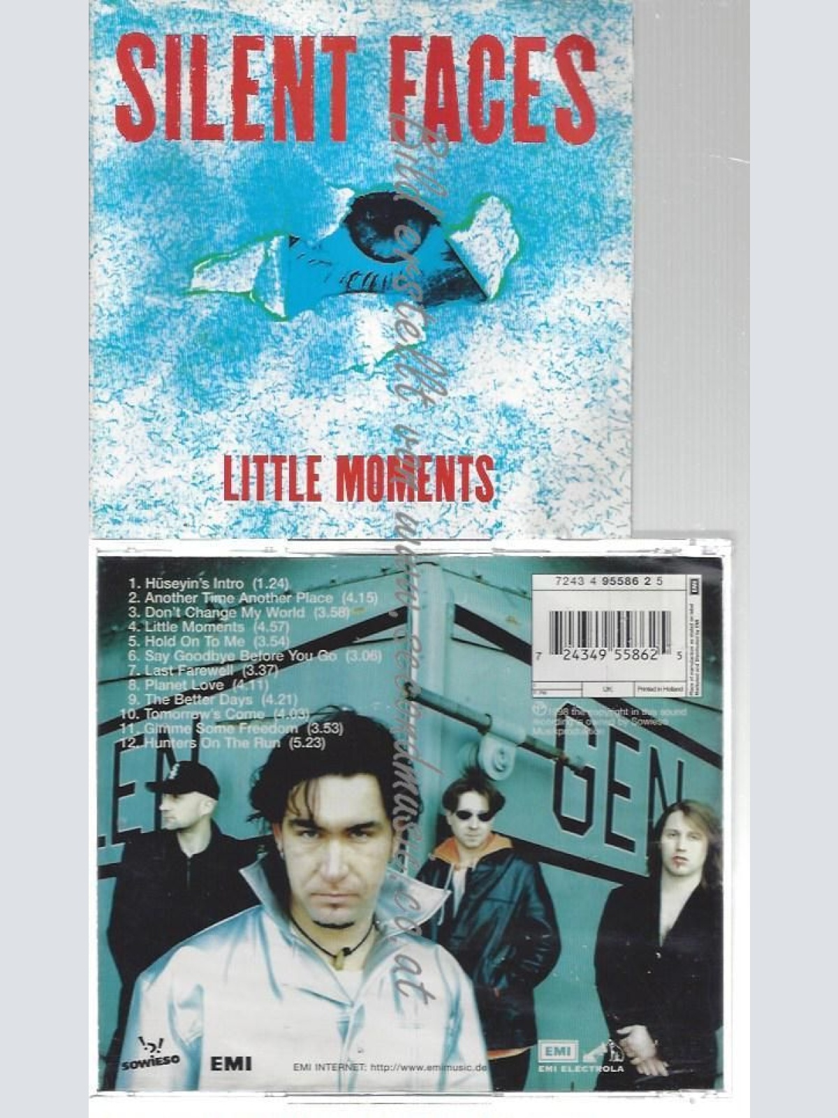 CD--SILENT FACES--    LITTLE MOMENTS