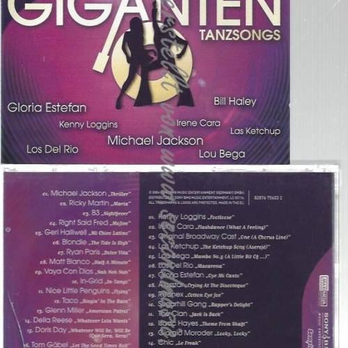 CD--VARIOUS--    DIE HIT GIGANTEN - TANZSONGS | DOPPEL-CD