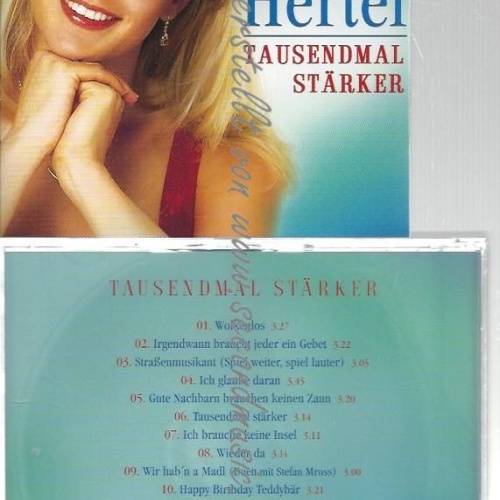 CD--STEFANIE HERTEL--    TAUSENDMAL STÄRKER