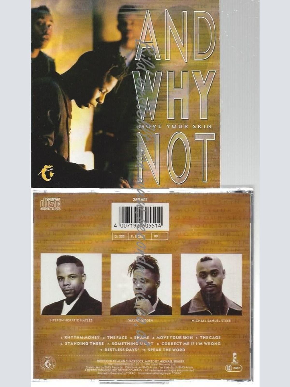 CD--AND WHY NOT--    MOVE YOUR SKIN |