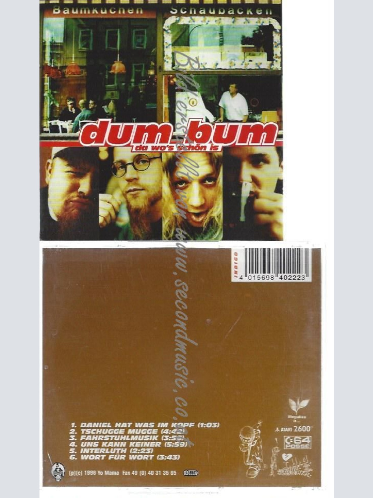 CD--Da Wo'S Schön Is // Dum Bum