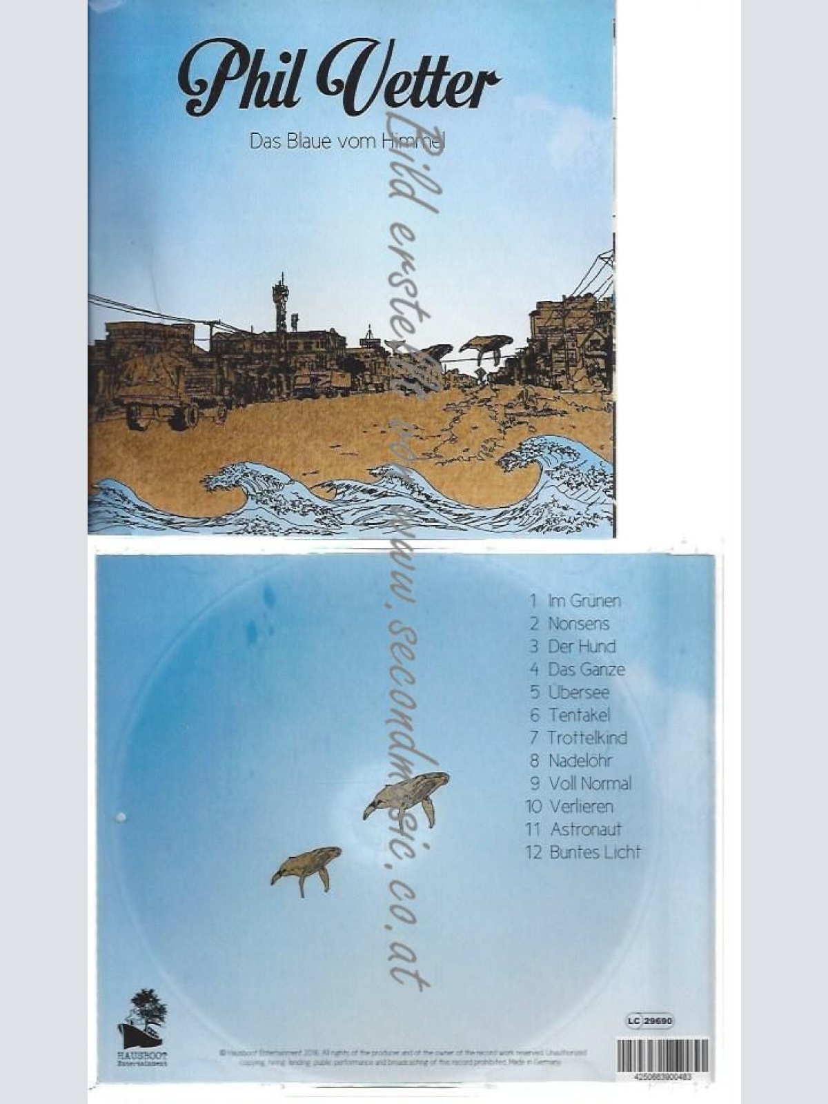 CD--VETTER,PHIL--    DAS BLAUE VOM HIMMEL