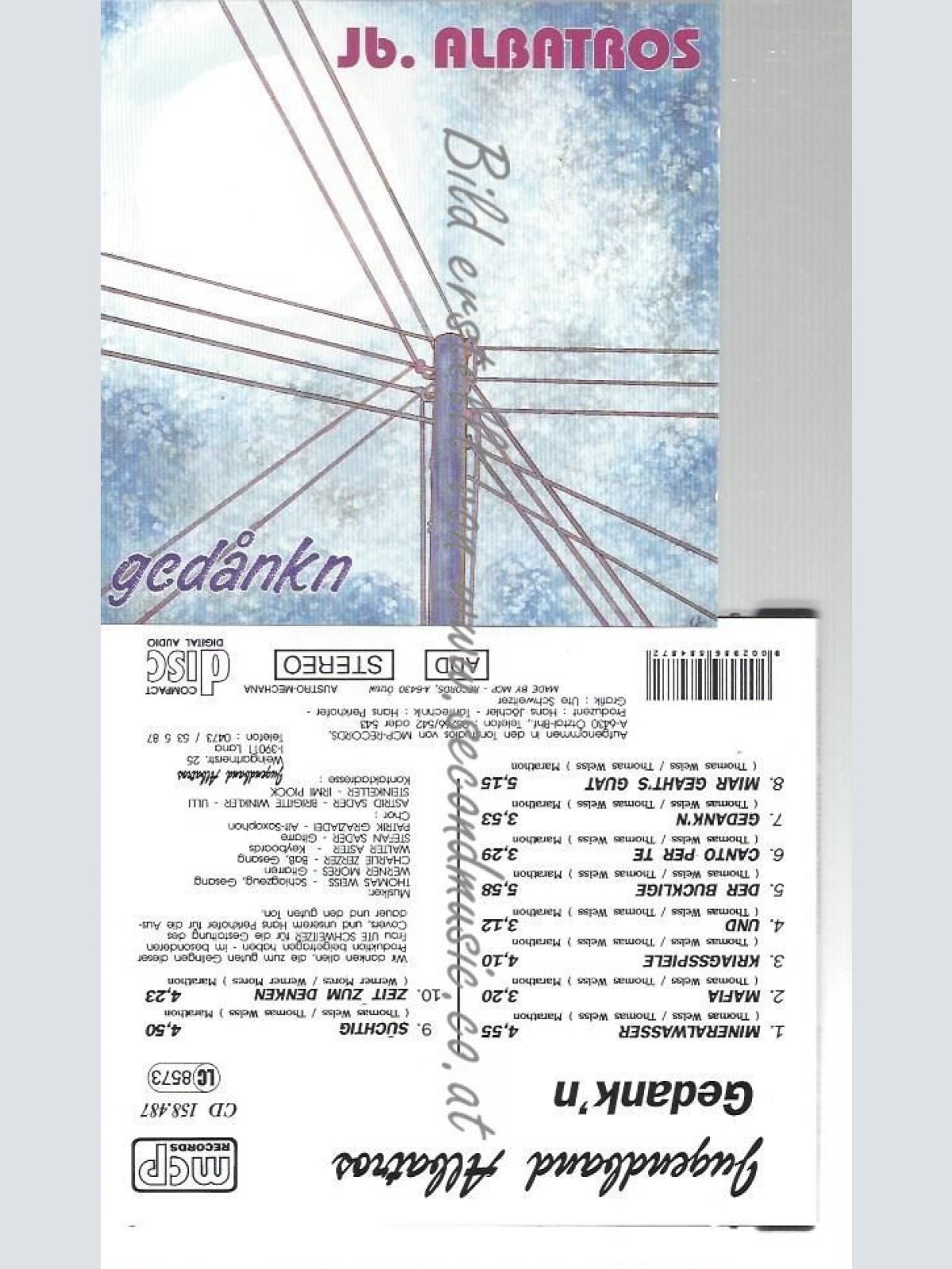 CD--KB ALBATROS --GEDANKN