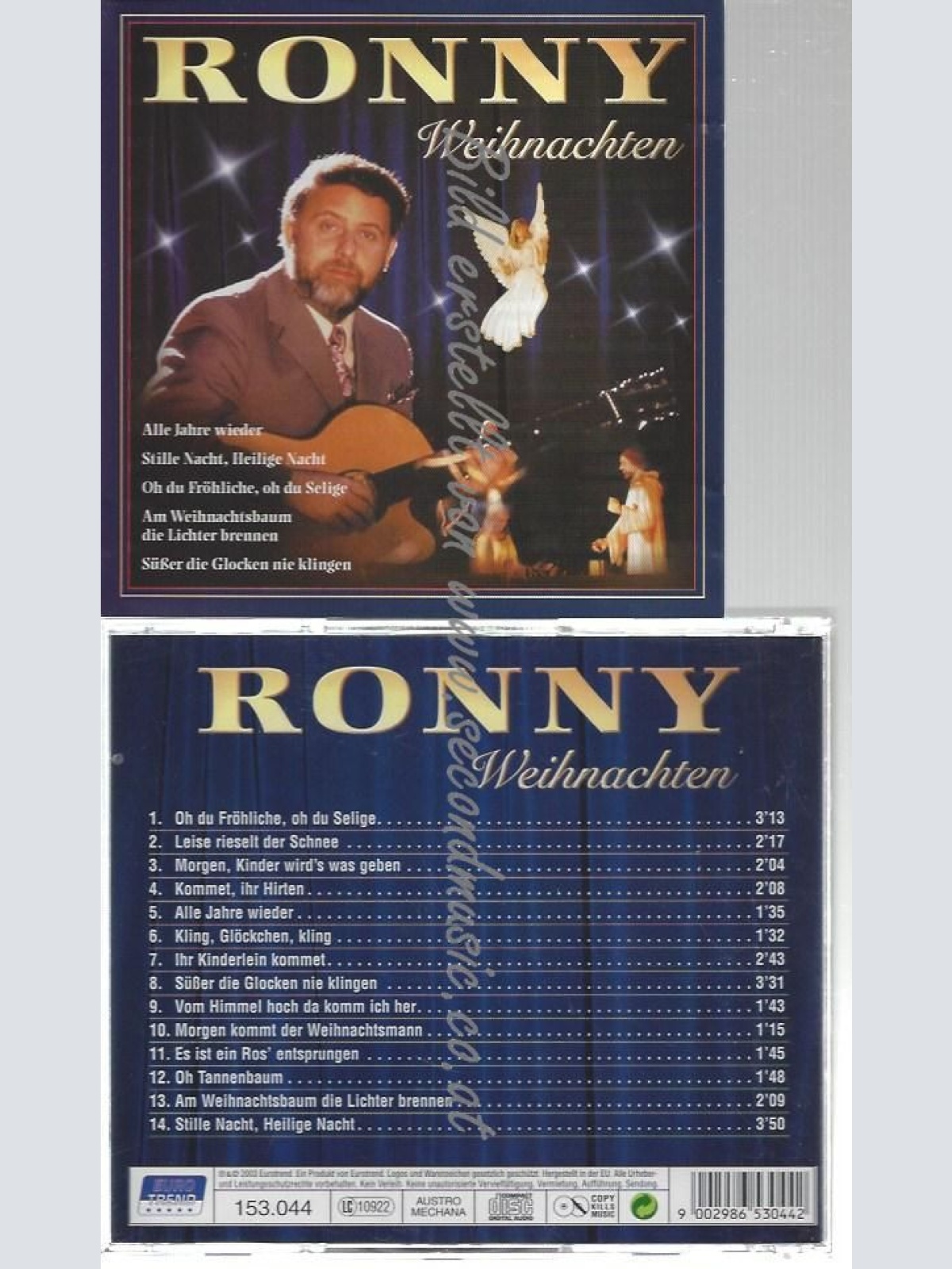 CD--RONNY --WEIHANCHTEN