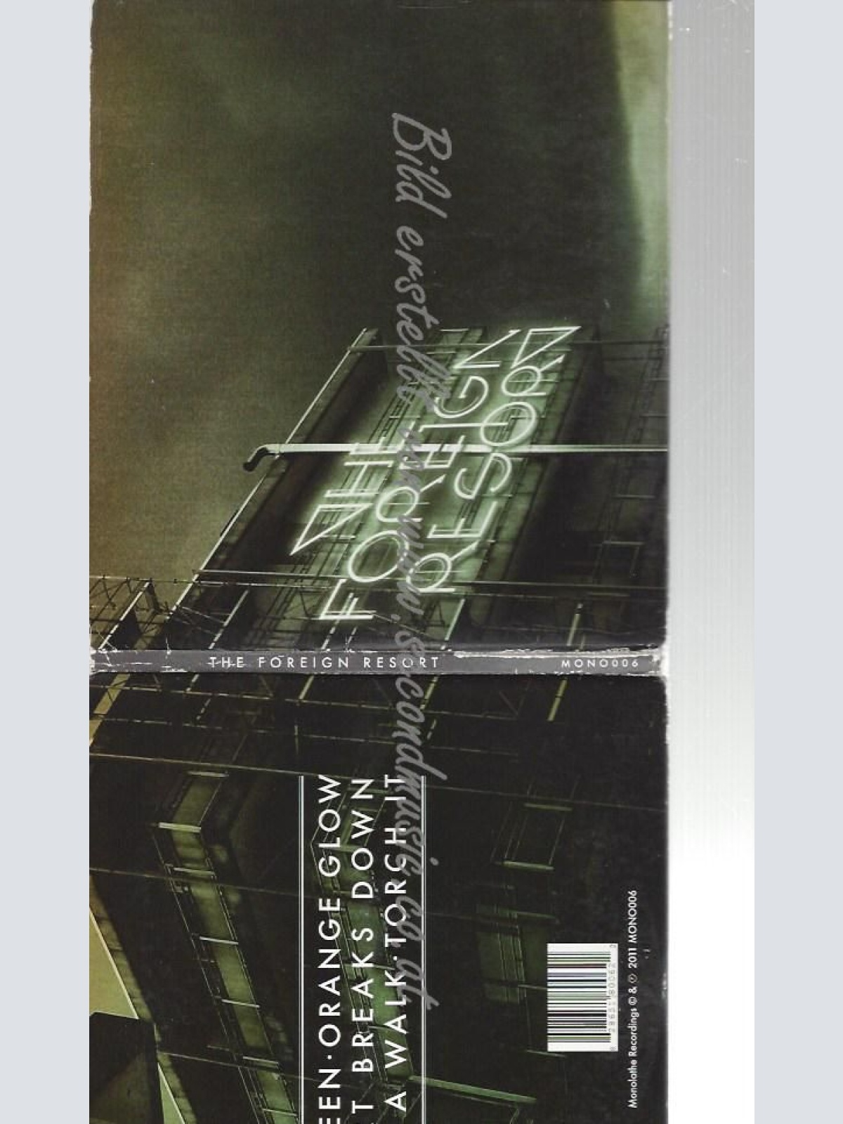 CD--THE FOREIGN RESORT--    THE FOREIGN RESORT