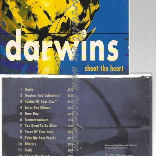CD--DARWINS--    THE ALBUM,SHOOT THE HEART