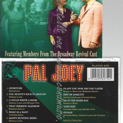 CD--HELEN GALLAGHER UND DICK BEAVERS--    PAL JOEY | SOUNDTRACK